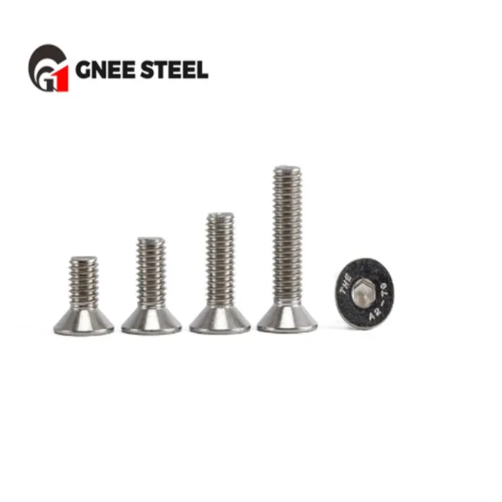 A2-70 A4-80 CSK laposfejű hatlapfejű csavarok