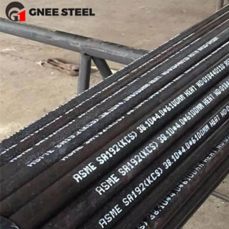 ASTM A192 varrat nélküli hőcserélő csövek