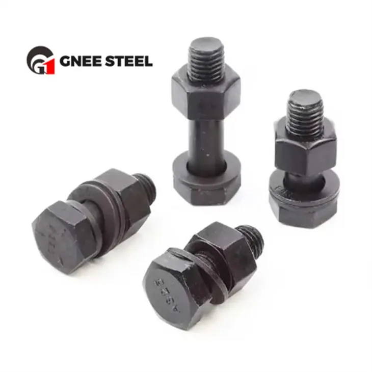 ASTM A325 nehéz hatlapú szerkezeti csavar