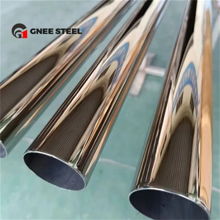 ASTM A554 hegesztett rozsdamentes acél cső