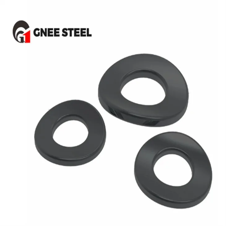 DIN42013 hullámrugós zár alátét