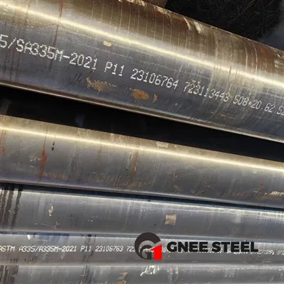 A335 varrat nélküli króm molibdén cső