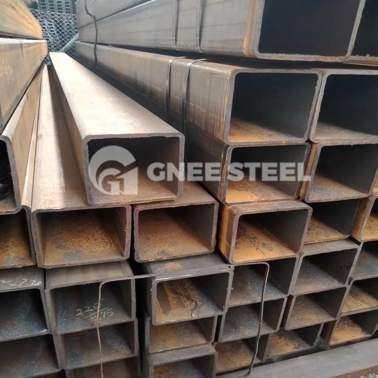 S355JR forró kivitel téglalap alakú üreges szakasz